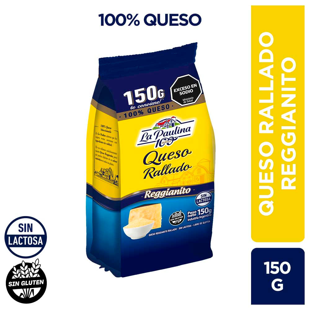QUESO RALLADO LA PAULINA TRADICIONAL
