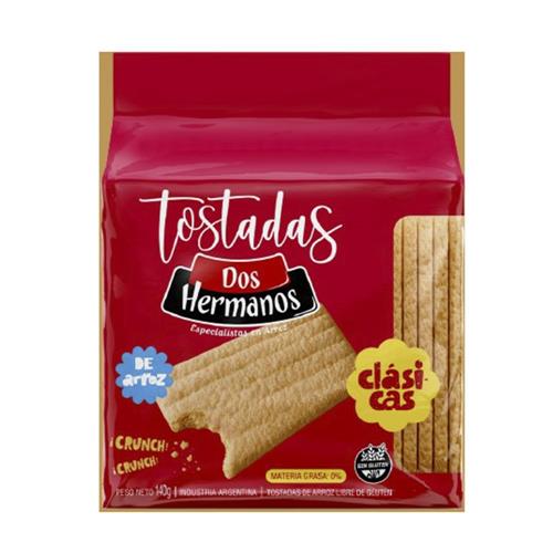 TOSTADAS DE ARROZ DOS HERMANOS CLASICA