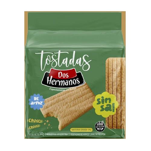 TOSTADAS DE ARROZ DOS HERMANOS SIN SAL