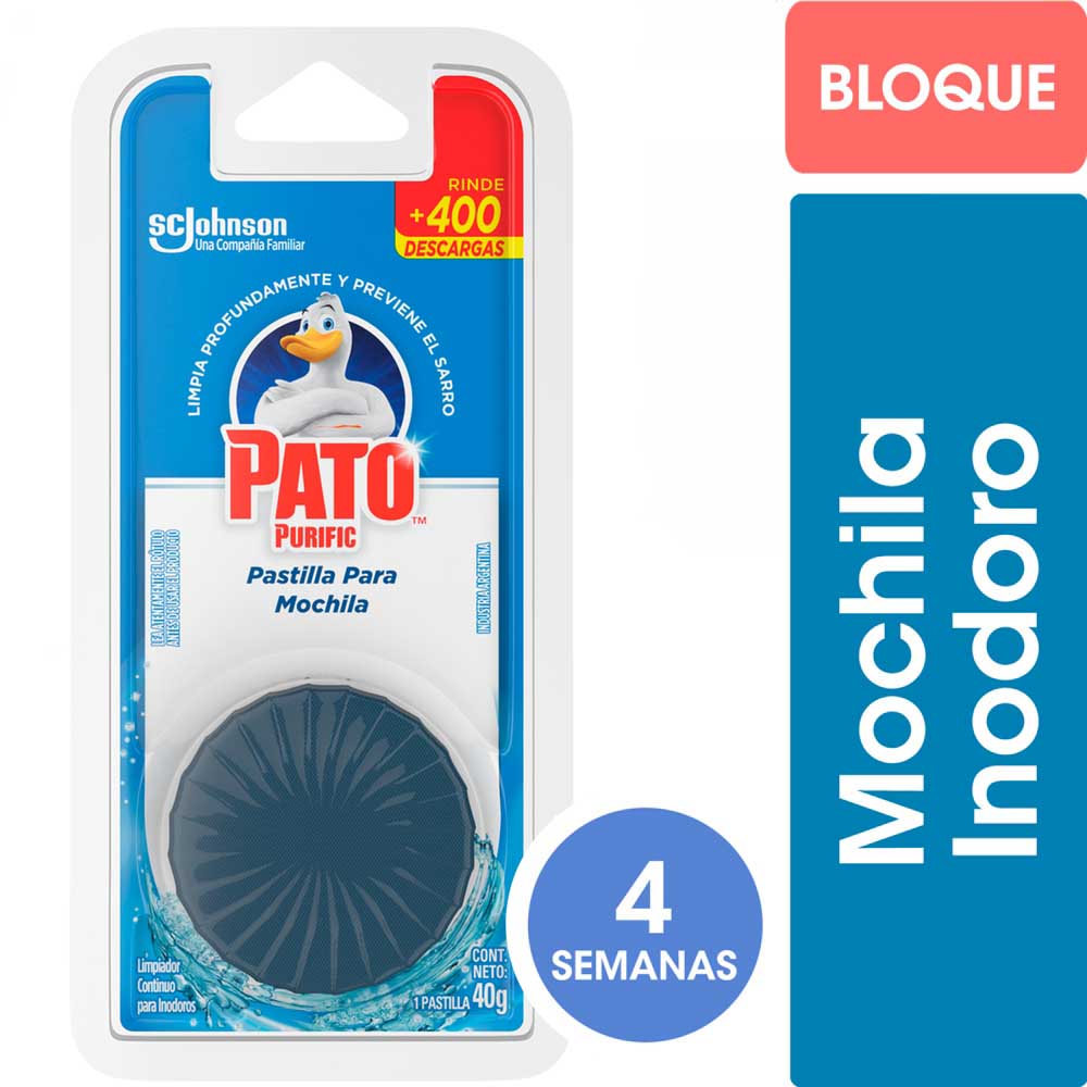BLOQUE PATO P/MOCHILA