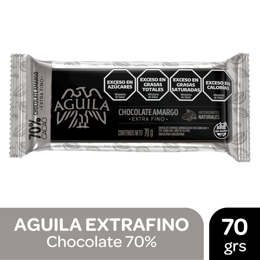 C/AMARGO 70% AGUILA CACAO