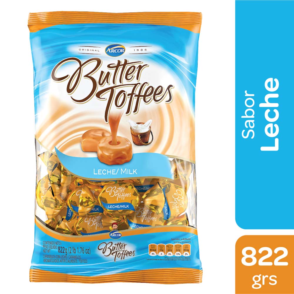 CARAMELOS BUTTER TOFFEES LECHE