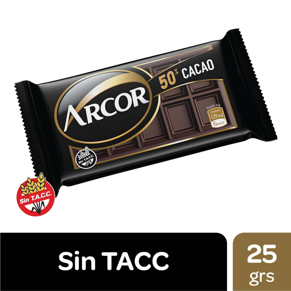 CHOCOLATE ARCOR CACAO 50%