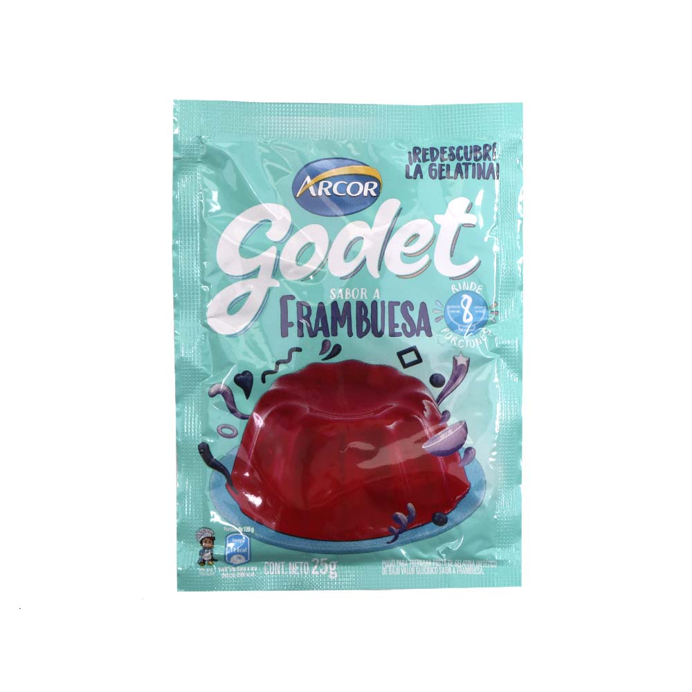 GELATINA GODET FRANBUESA