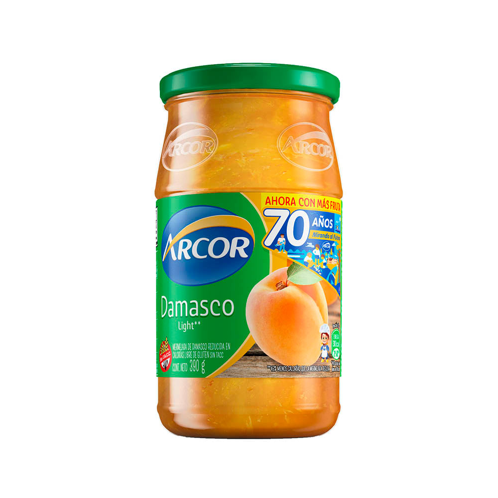 MERMELADA ARCOR LIGHT DAMASCO