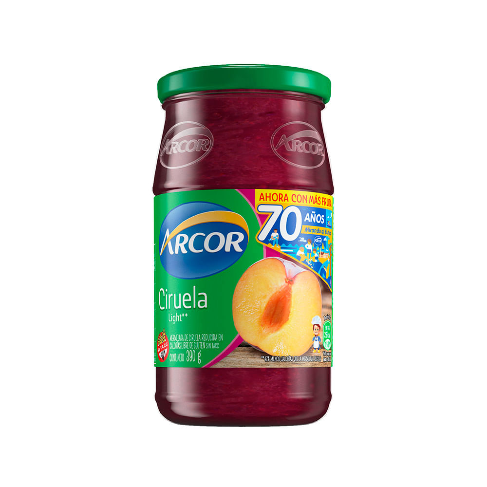 MERMELADA ARCOR LIGTH CIRUELA