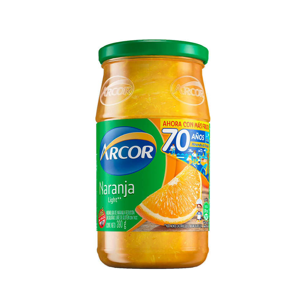 MERMELADA ARCOR LIGHT NARANJA