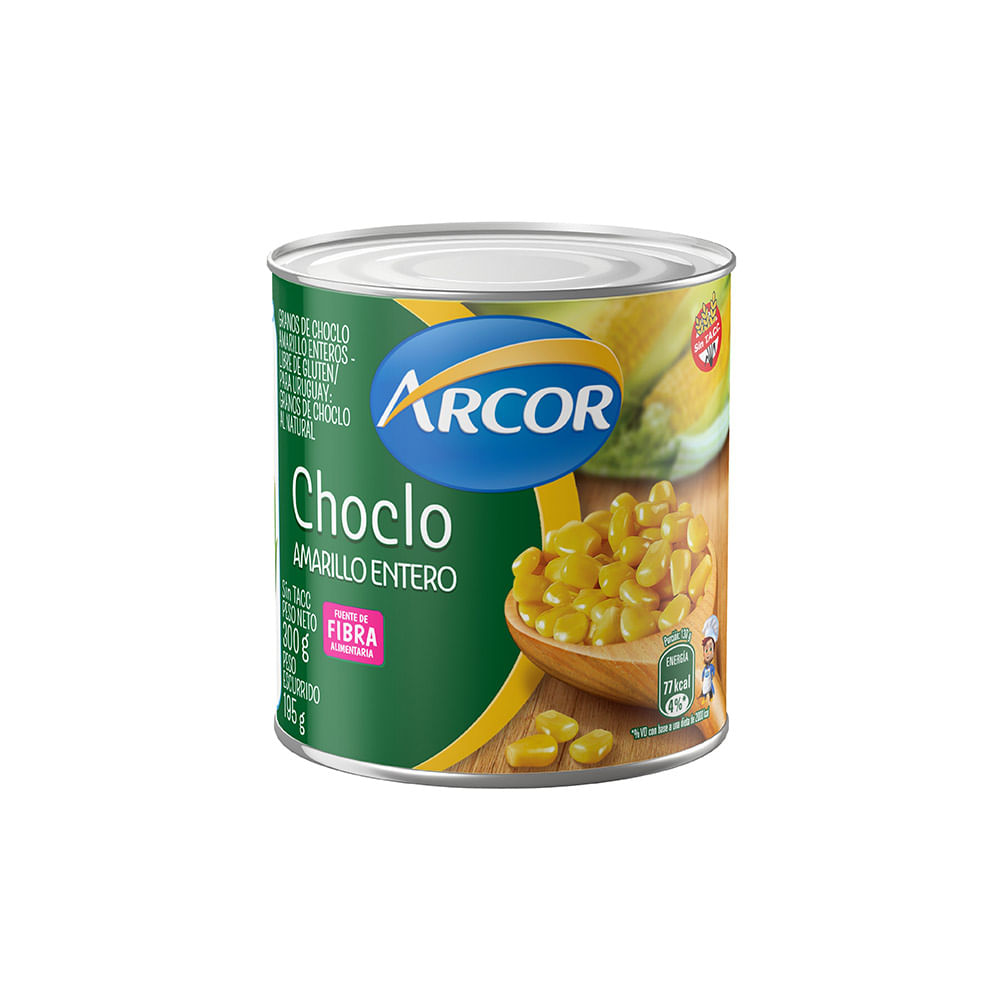 CHOCLO ARCOR AMARILLO ENTERO