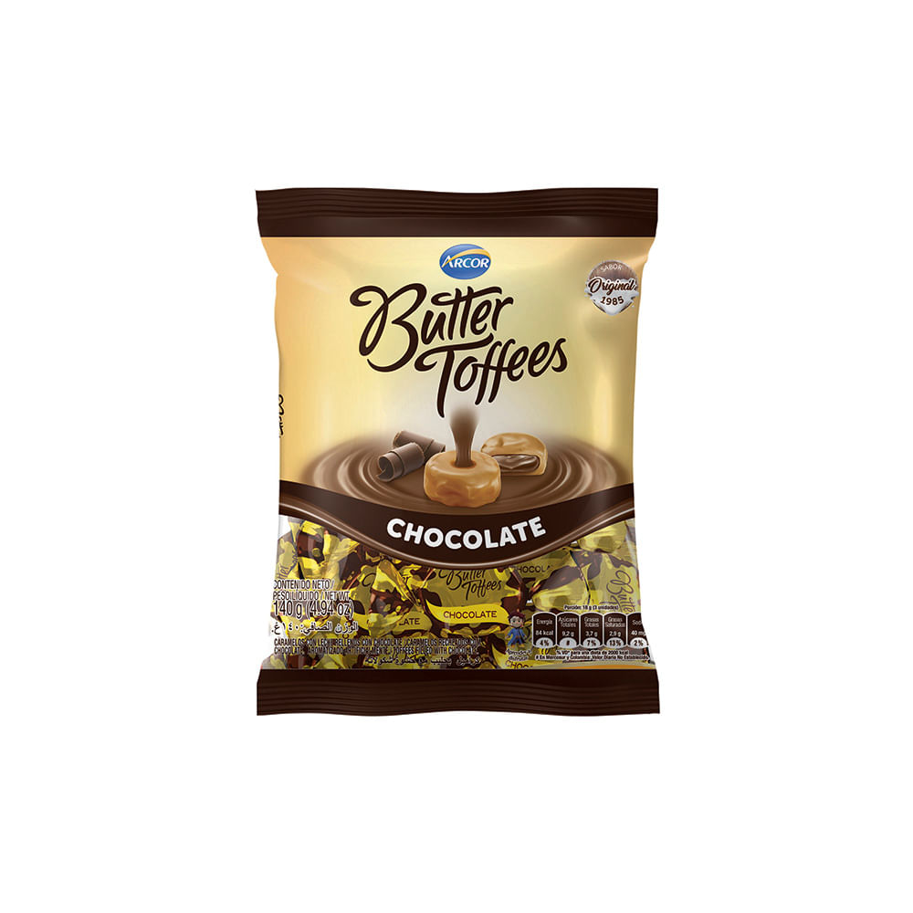 CARAMELOS BUTTER TOFFEES CHOCOLATE