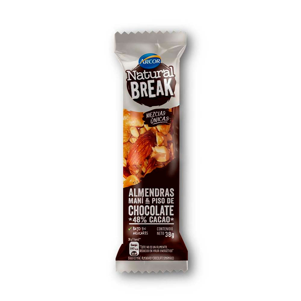 BARRA NATURAL BREAK PEPITA DE CHOCOLATE