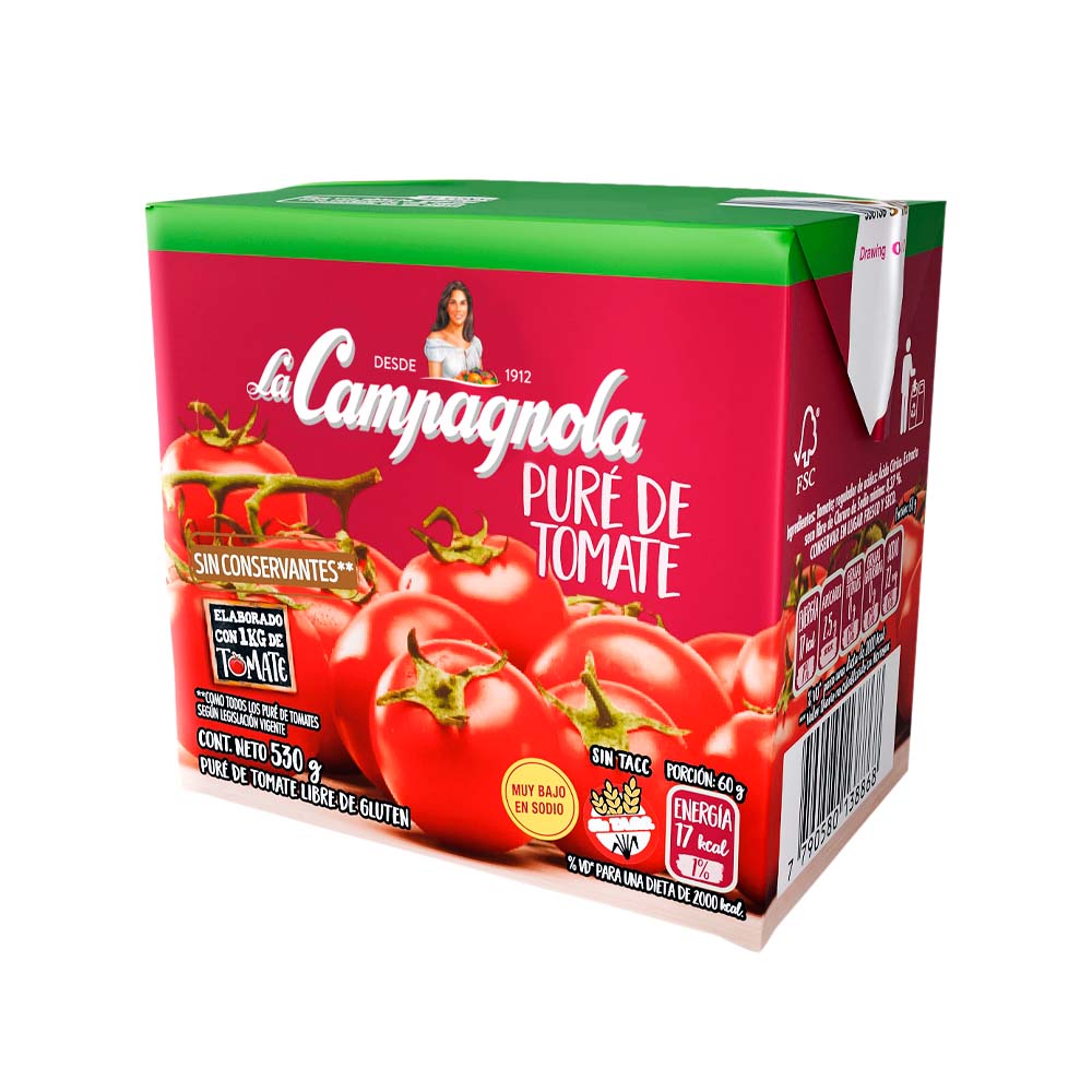PURE DE TOMATE LA CAMPAGNOLA