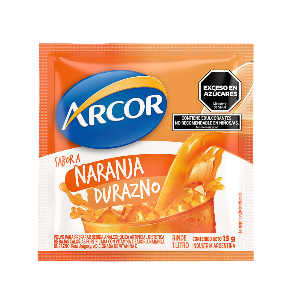 JUGO ARCOR NARANJA/DURAZNO SOBRE PV