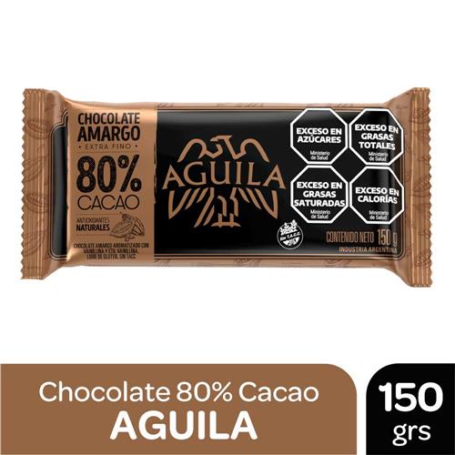 C/AMARGO 80% AGUILA CACAO