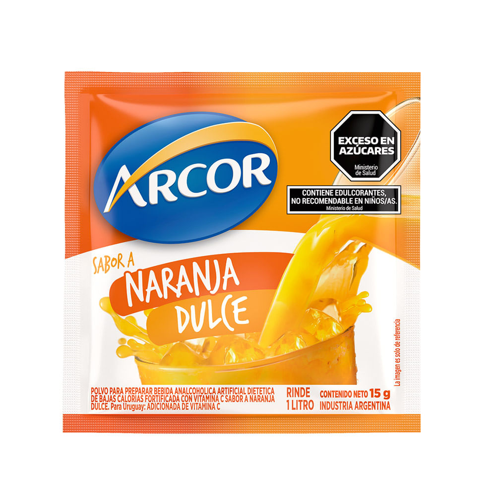 JUGO ARCOR NARANJA DULCE SOBRE PV