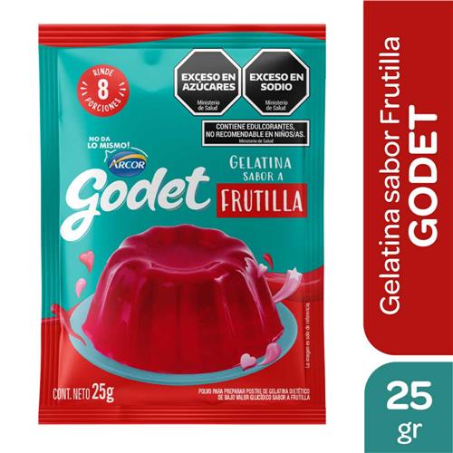 GELATINA GODET FRUTILLA
