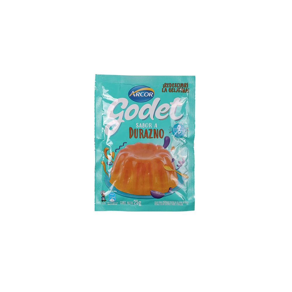 GELATINA GODET DURAZNO
