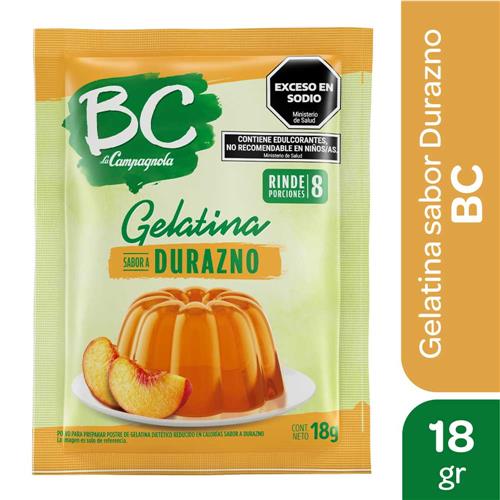 GELATINA BC DURAZNO