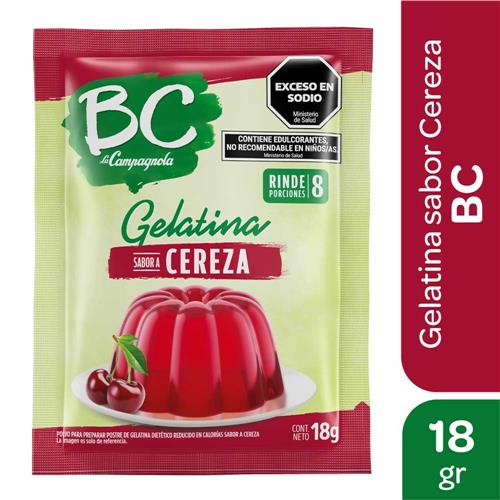 GELATINA BC CEREZA