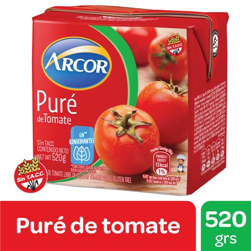 PURE DE TOMATE ARCOR BRICK