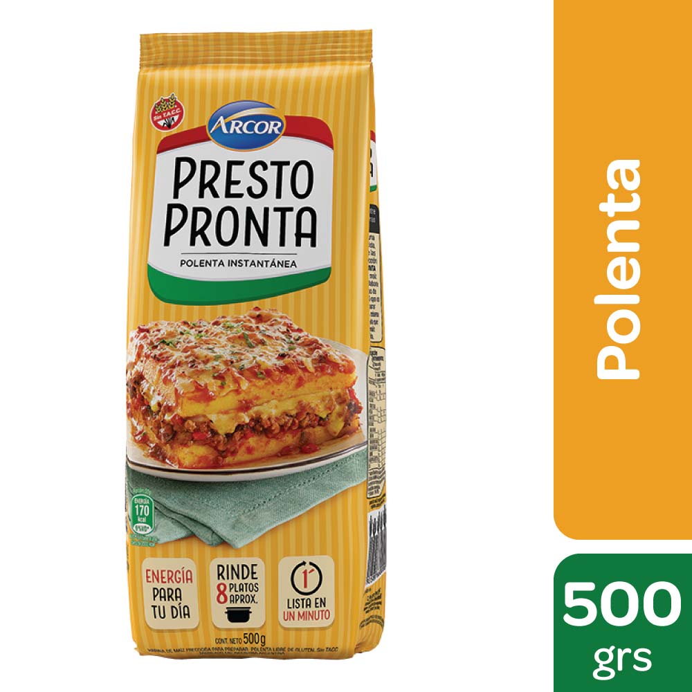 POLENTA PRESTO PRONTA PAQUETE