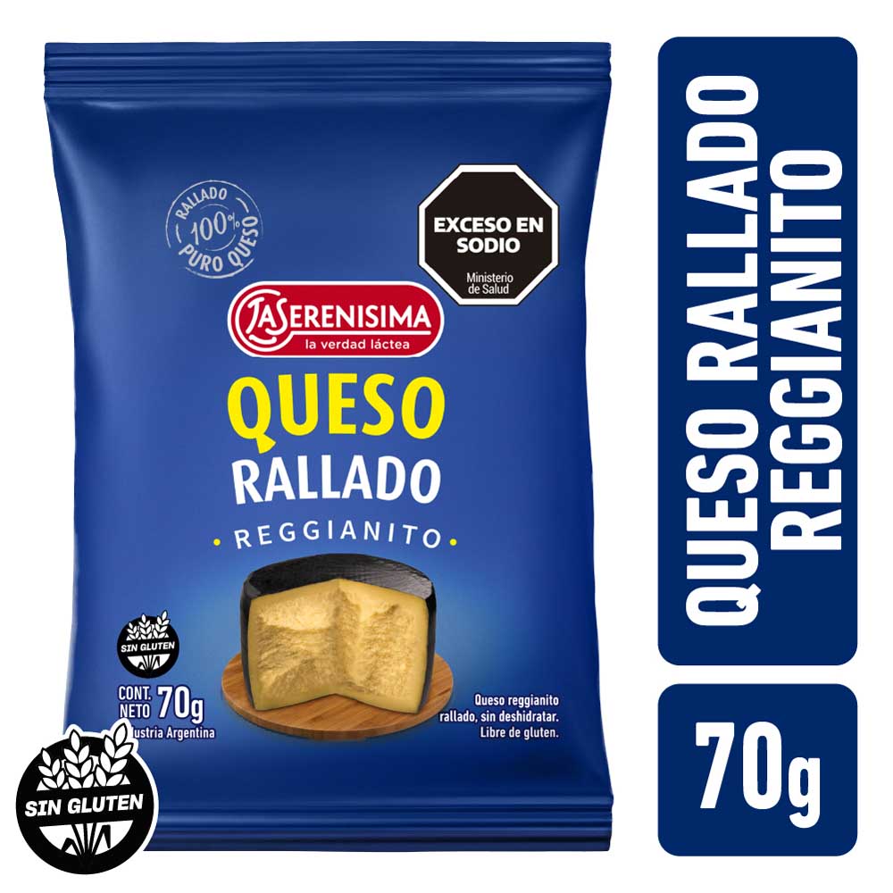 QUESO RALLADO REGGIANITO LS