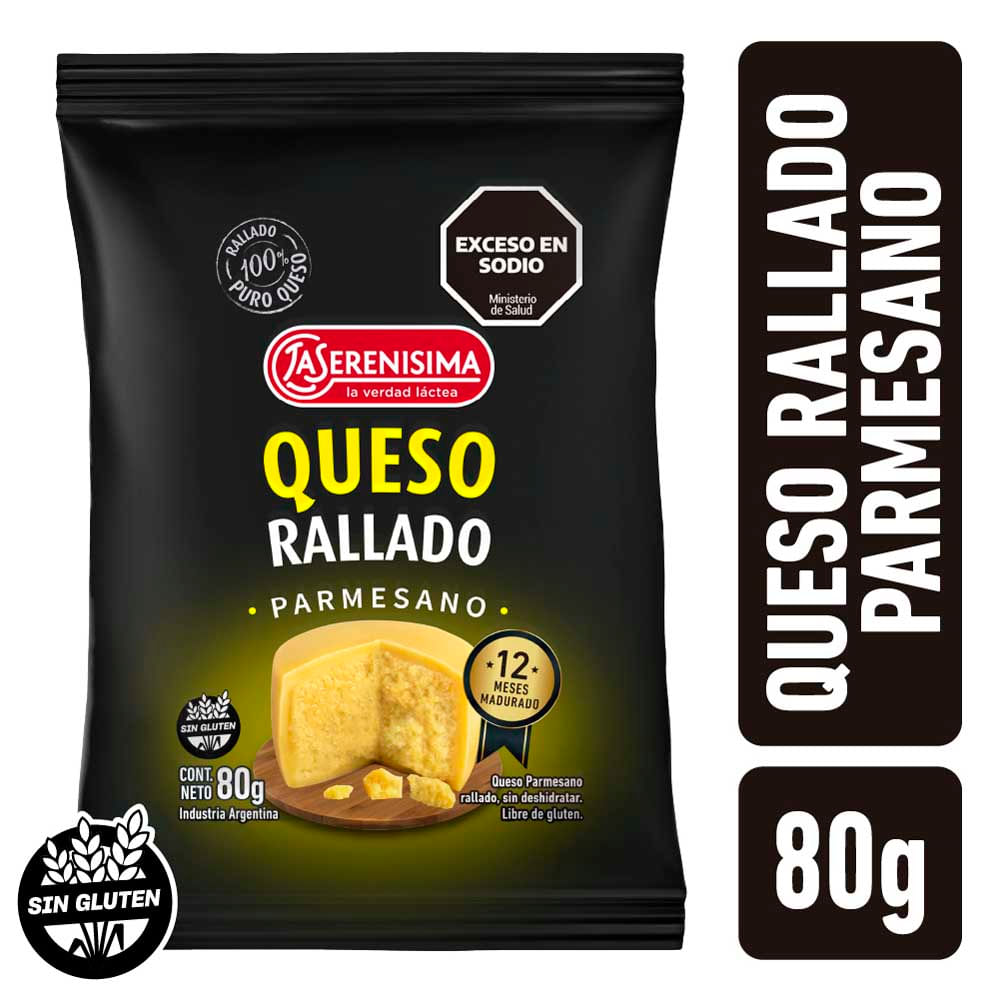 QUESO RALLADO PARMESANO LA SERENISIMA