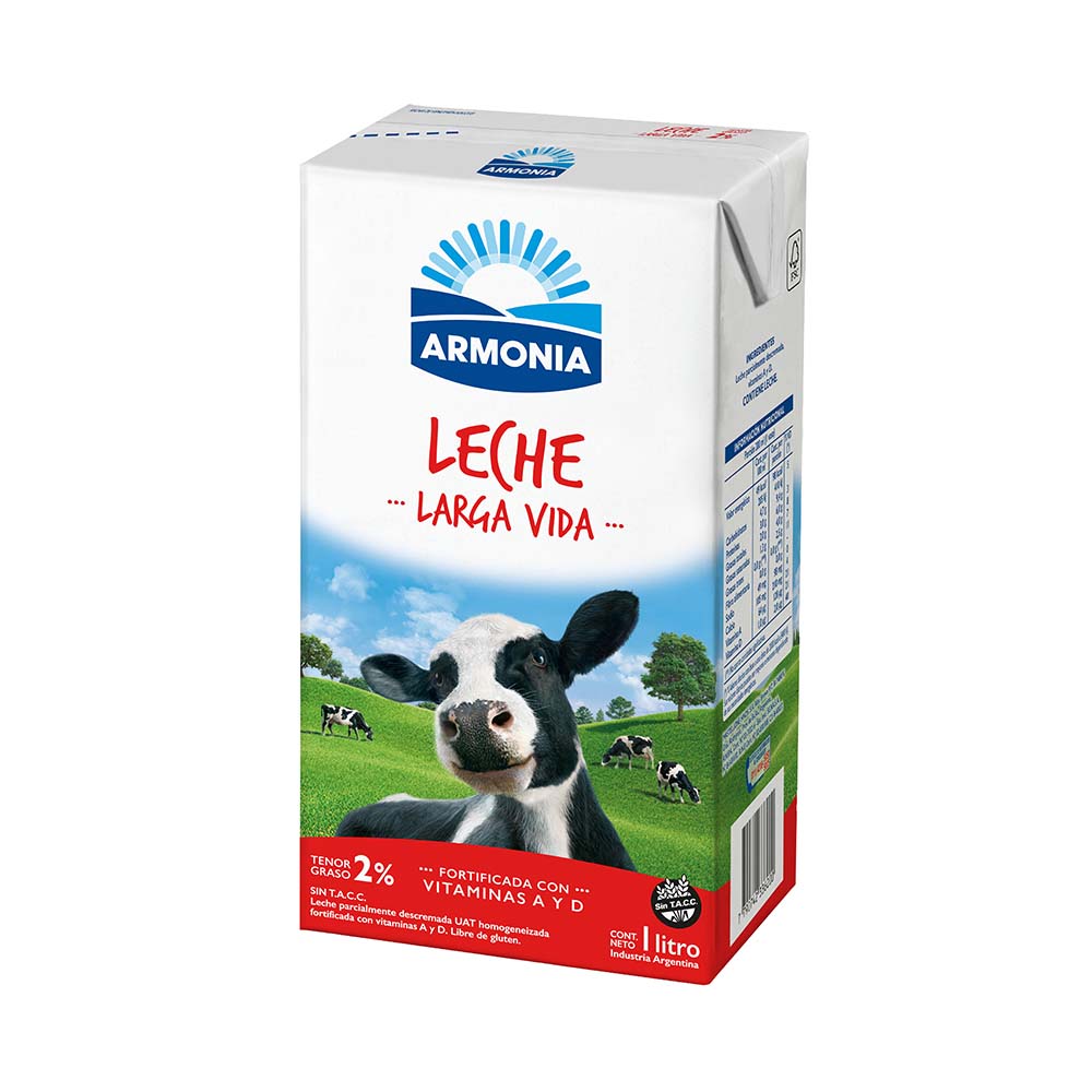 LECHE ENTERA ARMONIA LV 2%