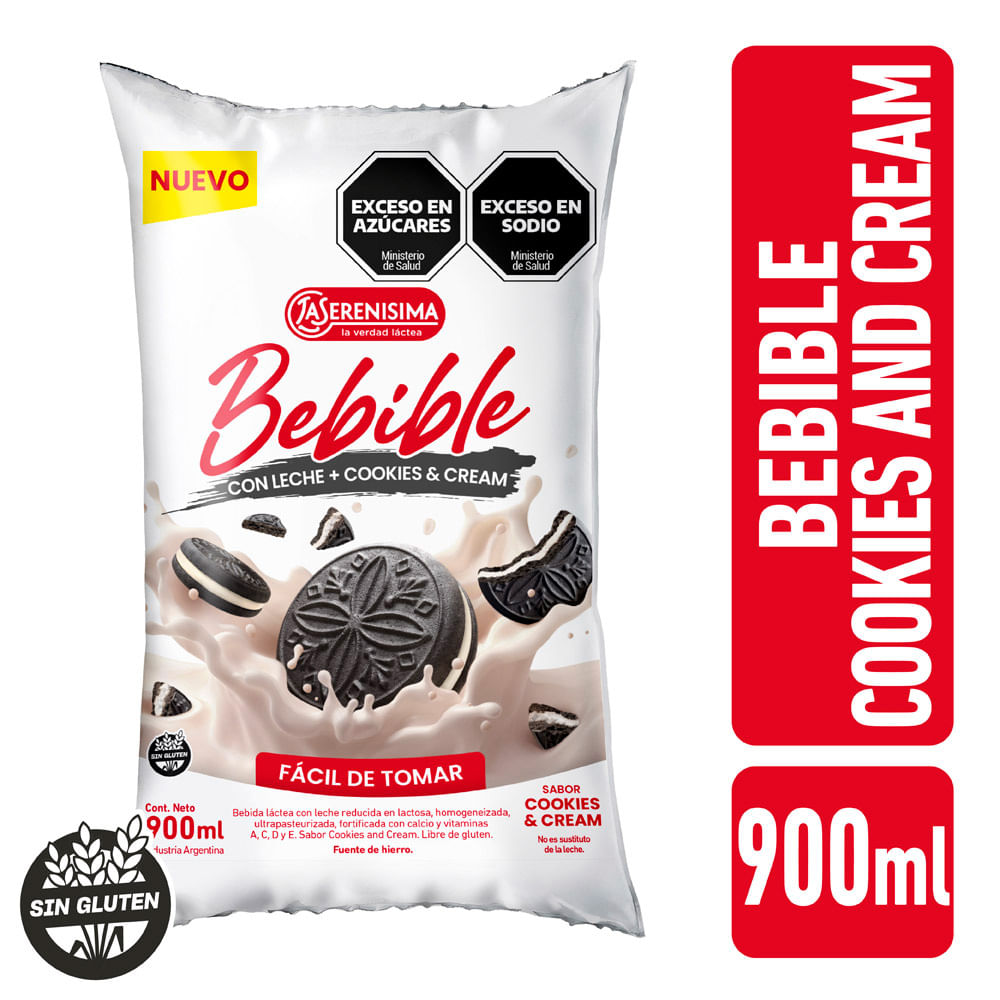 BEBIDA LS BEBIBLE COOKIES Y CREMA SACHET