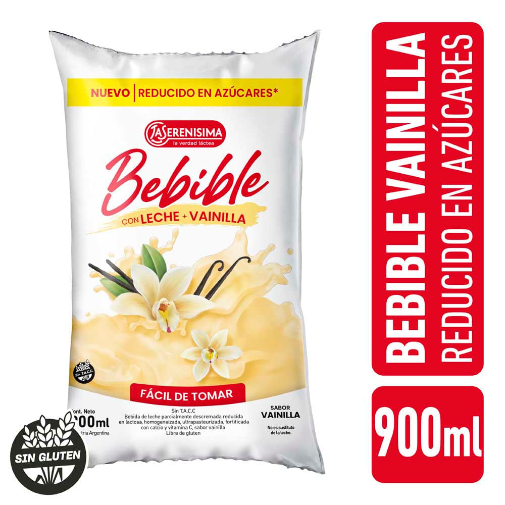 BEBIDA LACTEA LS VAINILLA C/LECHE RE.EN AZUCAR