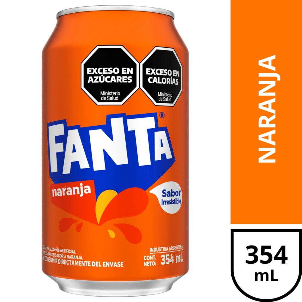 GASEOSA FANTA NARANJA LATA
