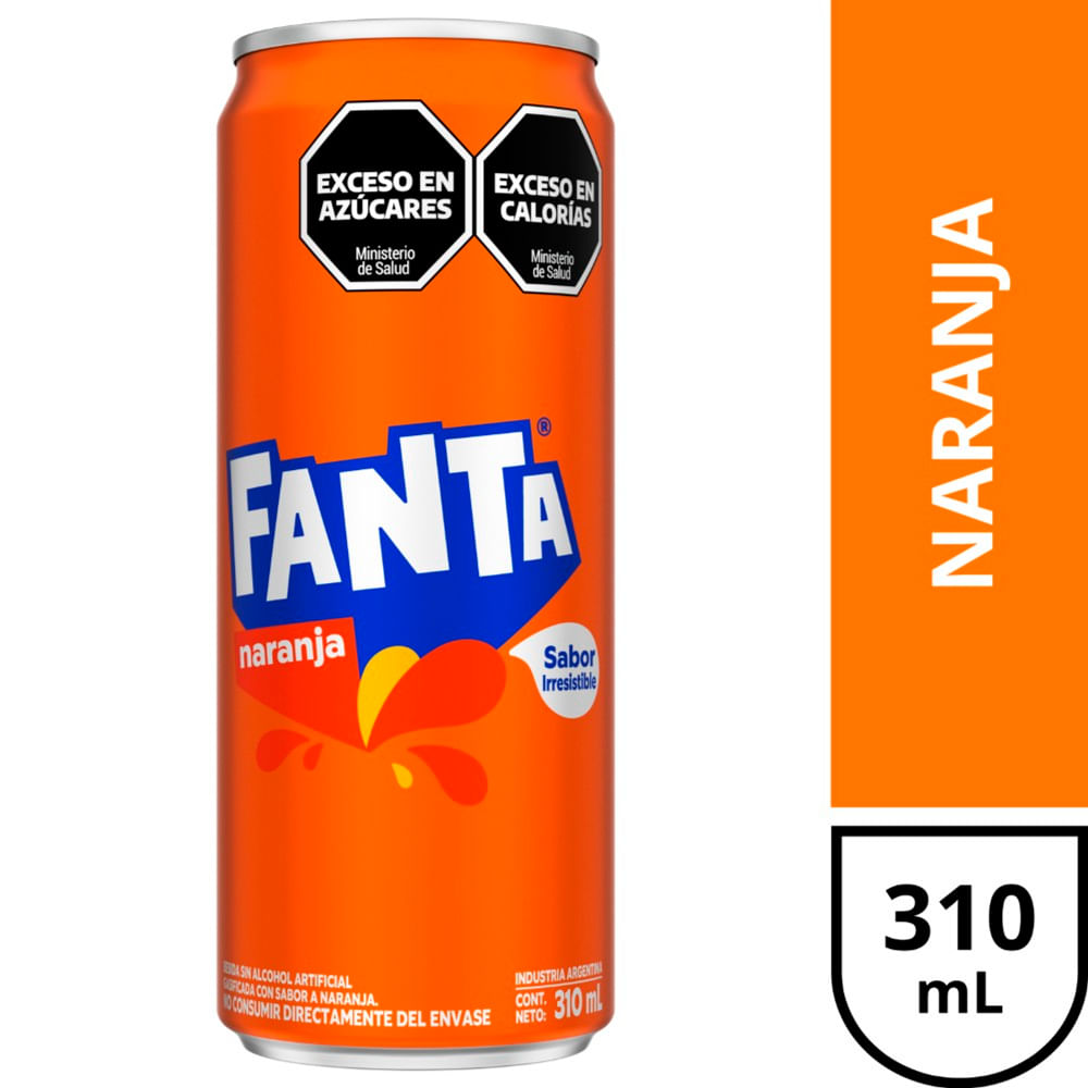 GASEOSA FANTA NARANJA LATA