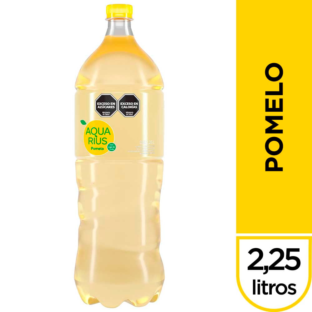 AGUA SABORIZADA AQUARIUS POMELO
