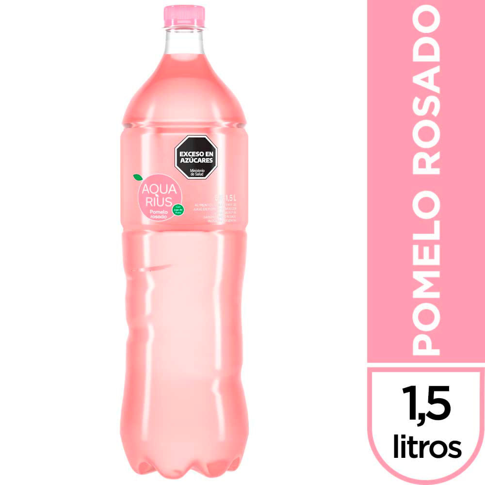 AGUA SABORIZADA AQUARIUS POMELO ROSAOO