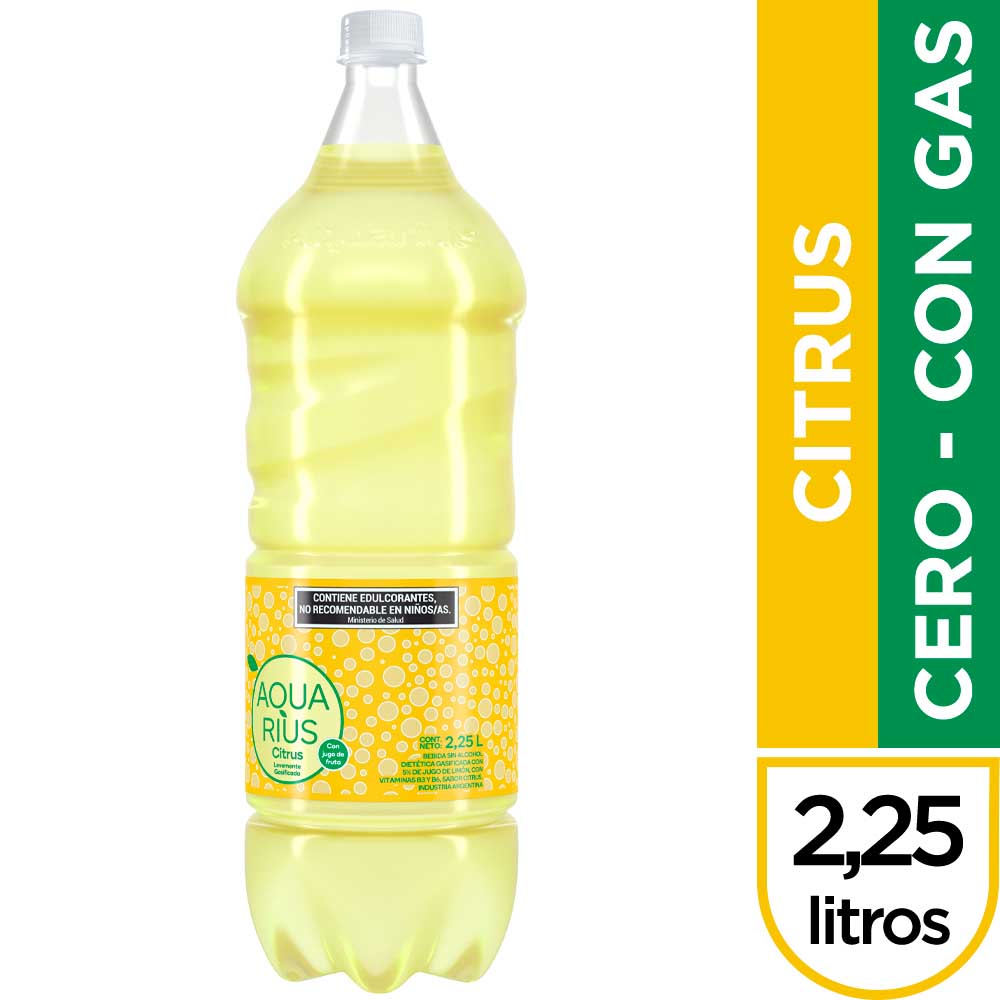 AGUA AQUARIUS CITRUS ZERO C/G