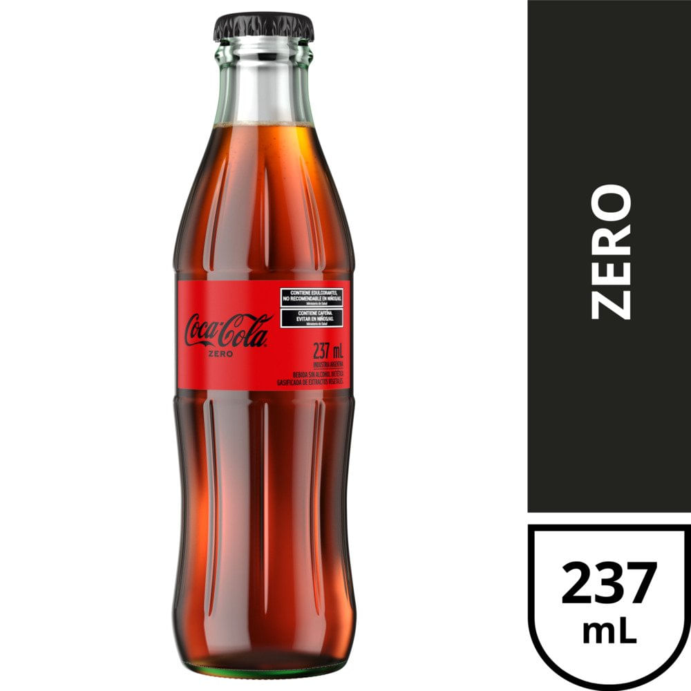 GASEOSA COCA-COLA ZERP VIDRIO