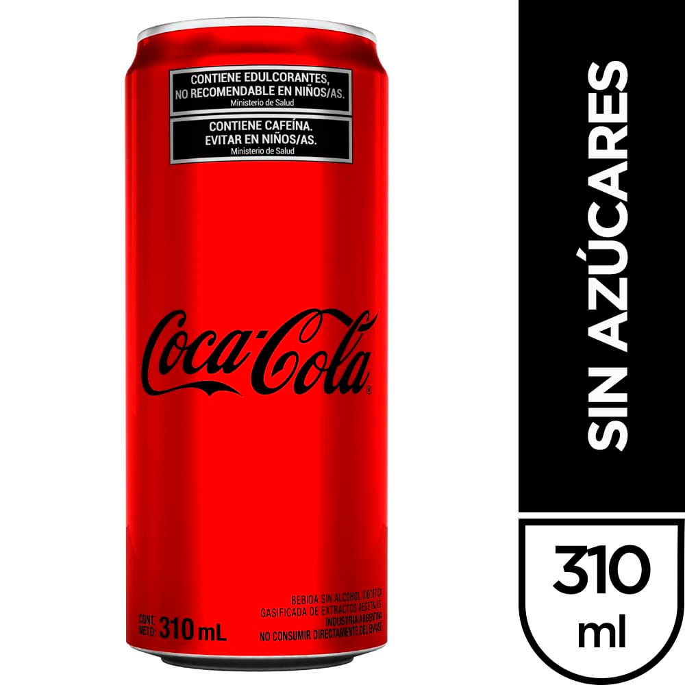 GASEOSA COCA COLA S/AZUCAR LATA