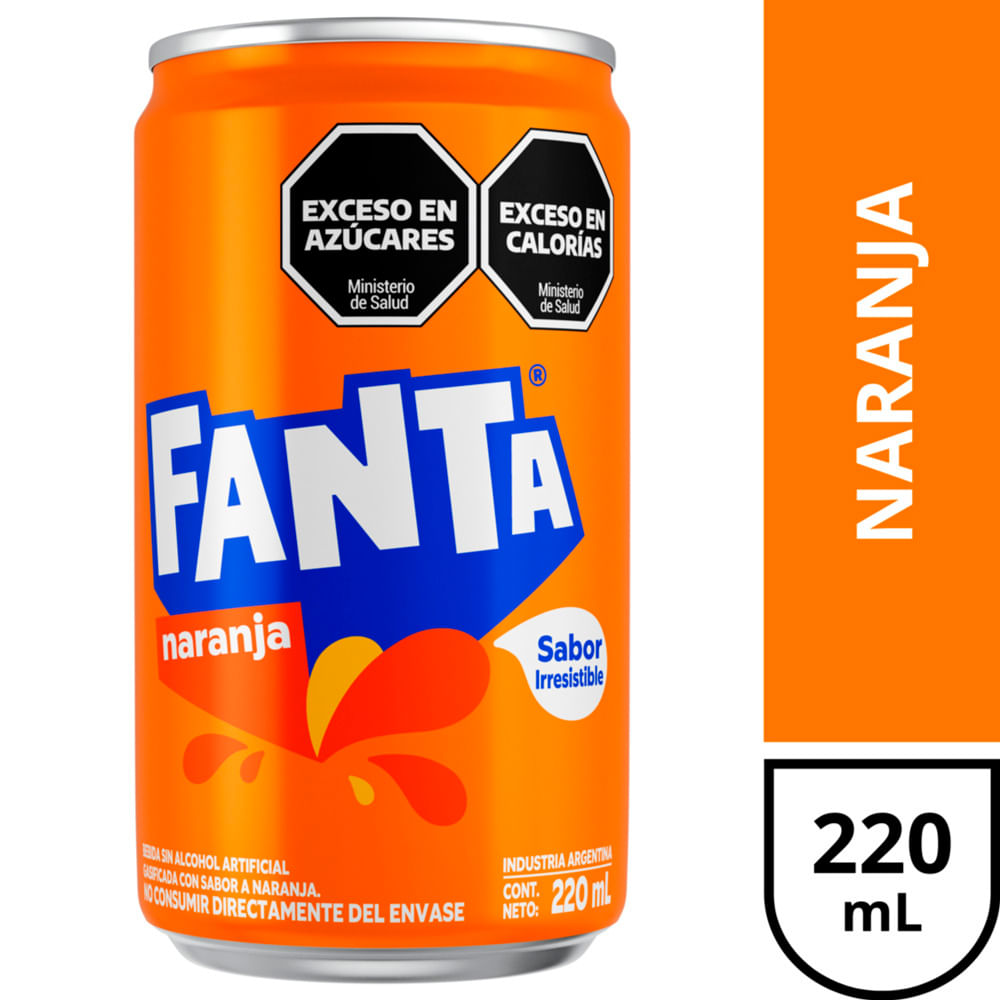 GASEOSA FANTA NARANJA LATA