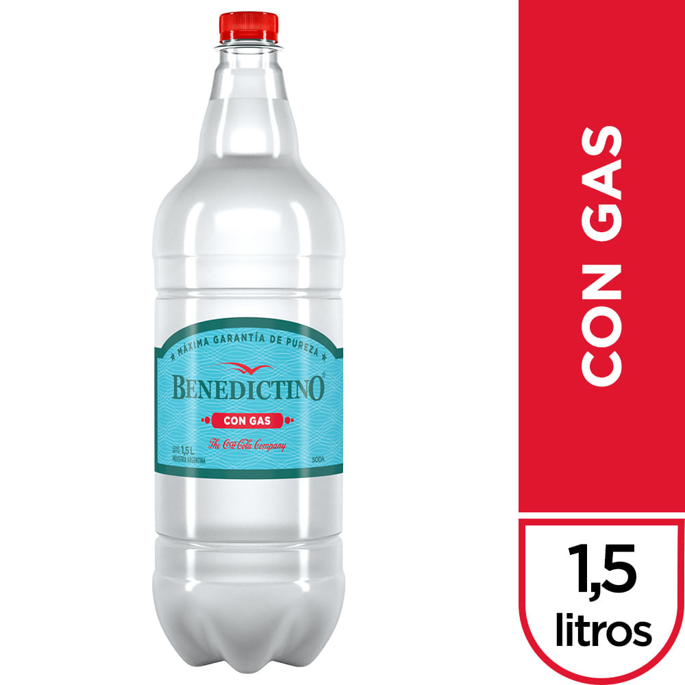 AGUA C/GAS BENEDICTINO