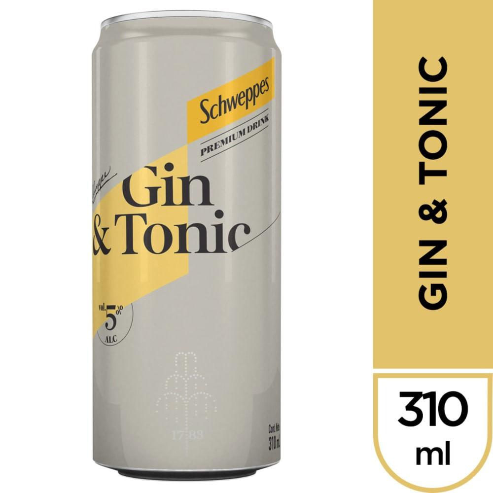 GIN & TONIC SCHWEPPES