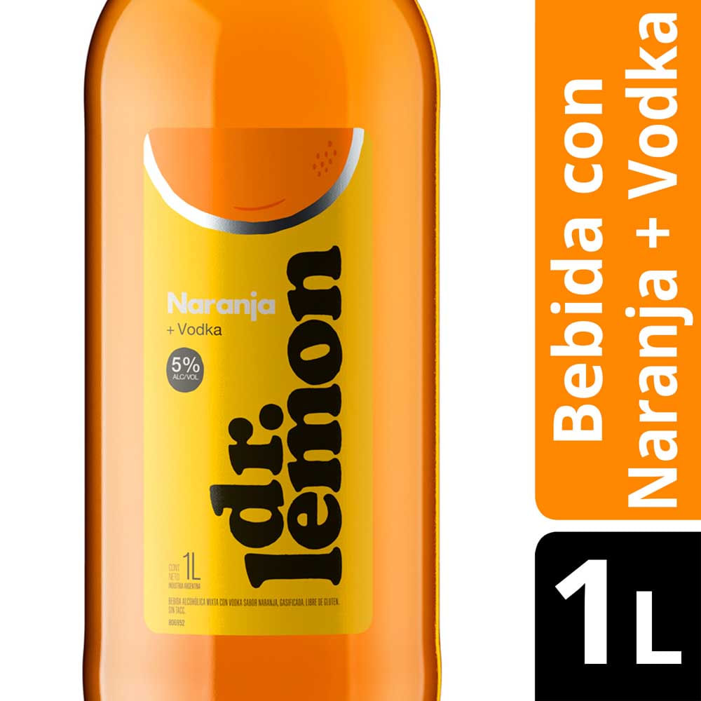 DR LEMON NARANJA+VODKA