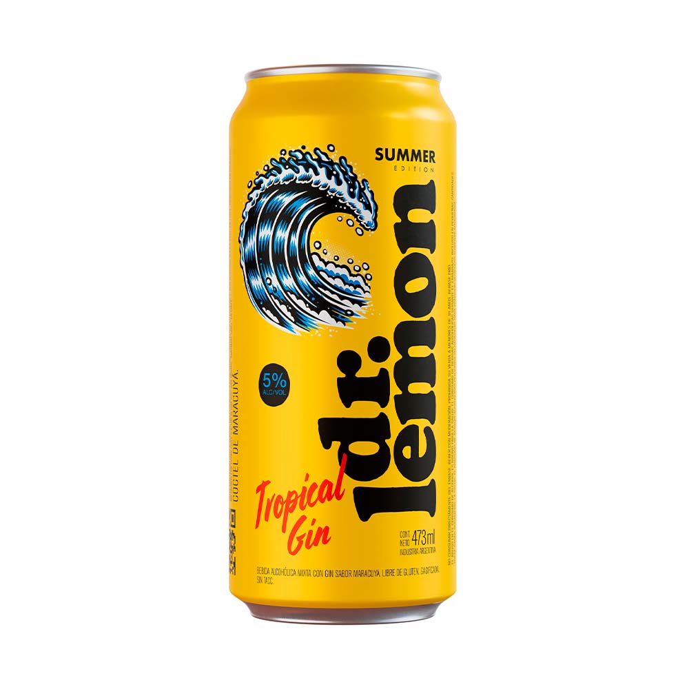DR LEMON TROPICAL GIN
