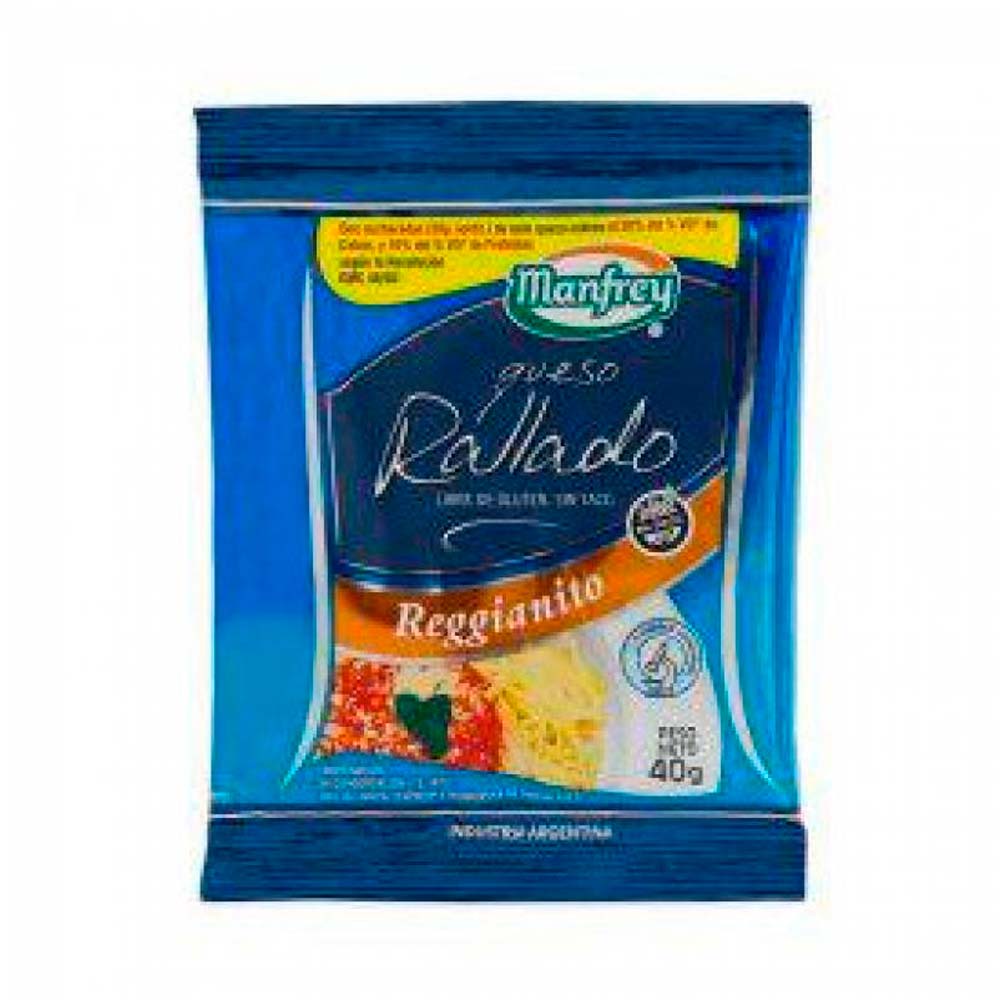 QUESO RALLADO REGGIANITO MANFREY
