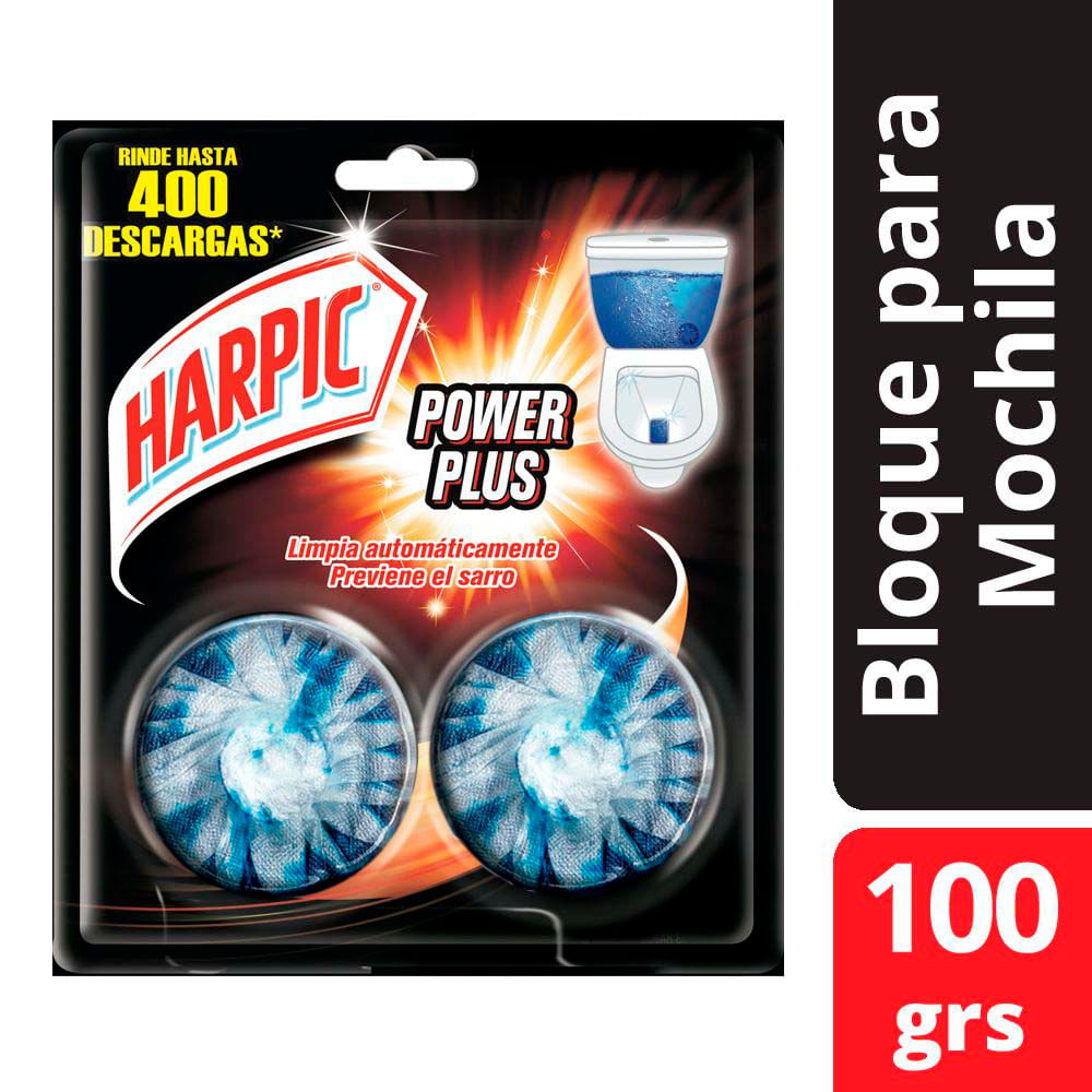 BLOQUE HARPIC P/MOCHILA X2