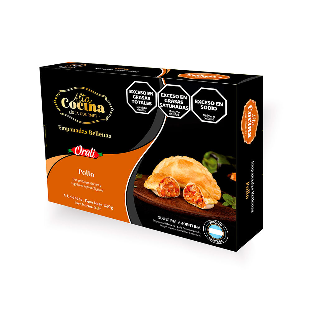 EMPANADAS ORALI POLLO ALTA COCINA