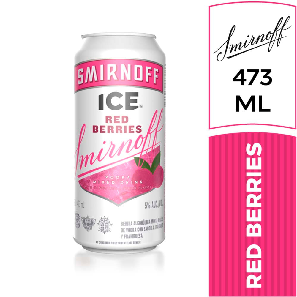 SMIRNOFF ICE RED BERRIES VODKA