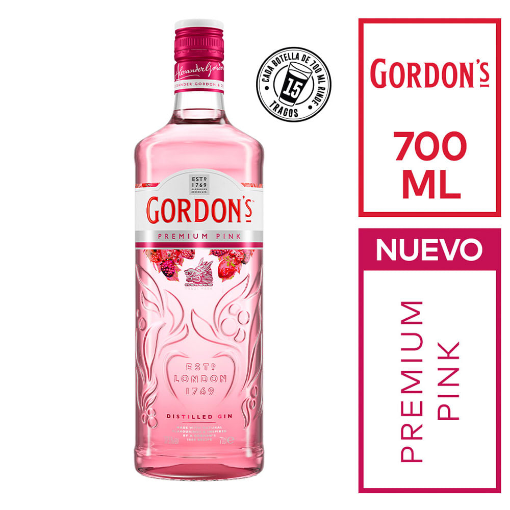 GIN GORDONS PINK