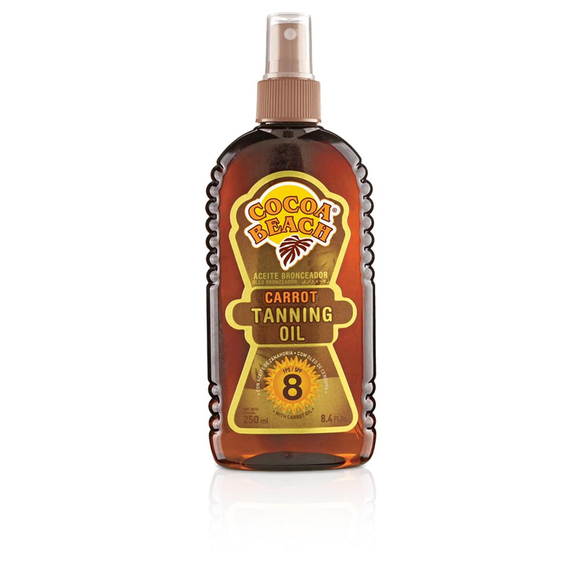 ACEITE BRONCEADOR COCOA BEACH CARROT FPS8