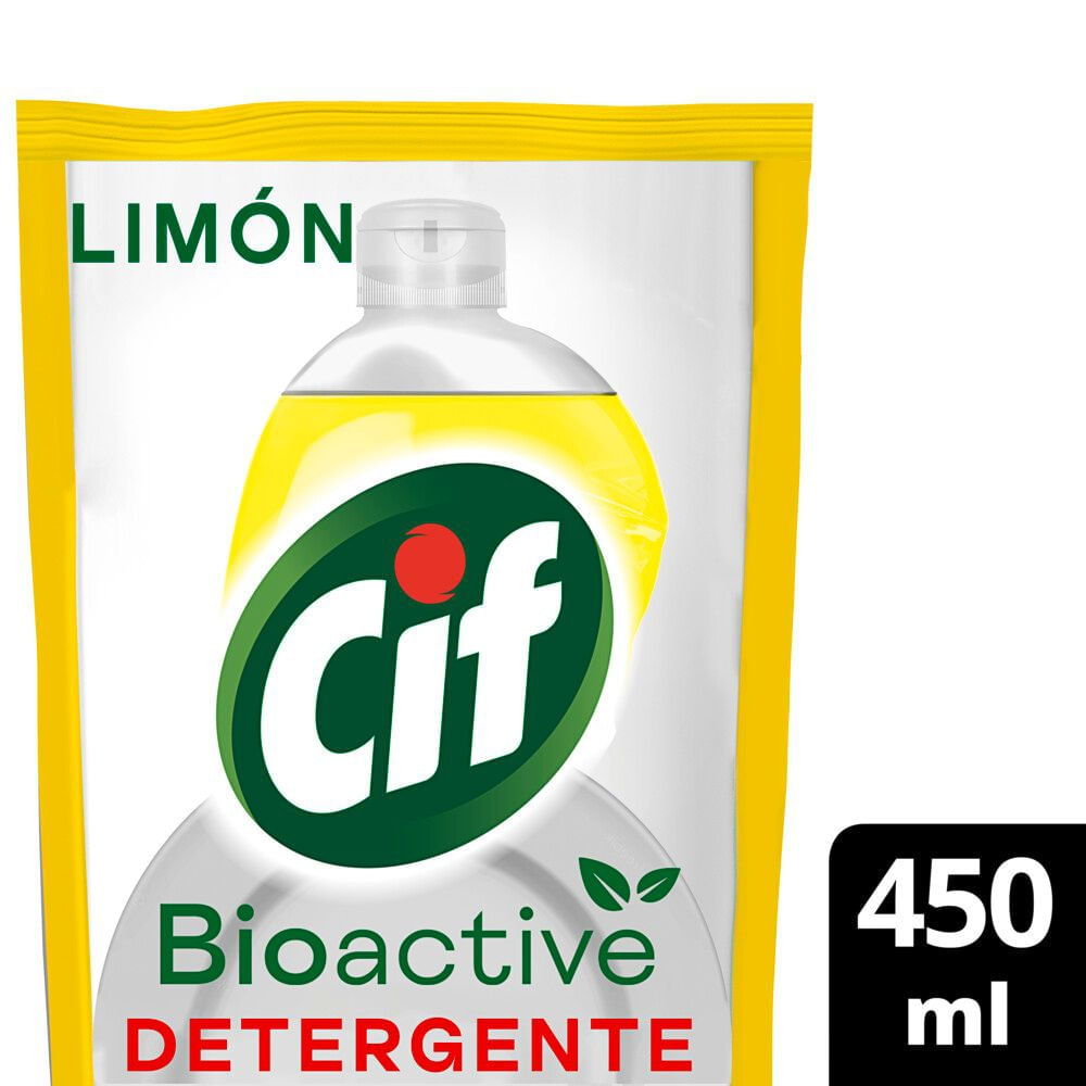 DETERGENTE CIF RECARGA LIMON DP