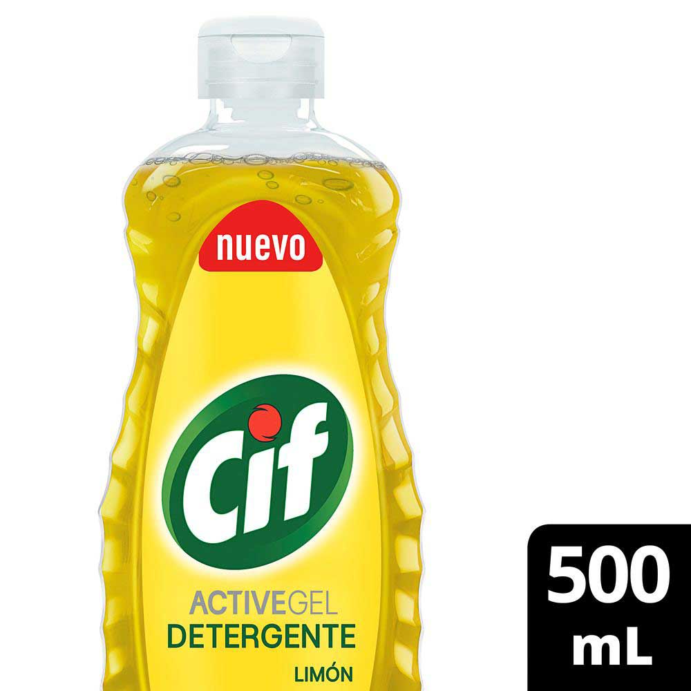 DETERGENTE CIF ACTIGEL LIMON