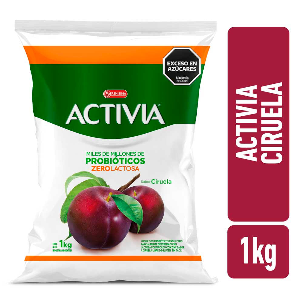 YOGUR ACTIVIA BEBIBLE CIRUELA